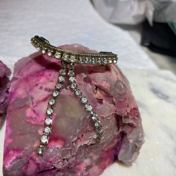 MUSI Vintage Rhinestone Shoe Clips (EUC) - Picture 5 of 7